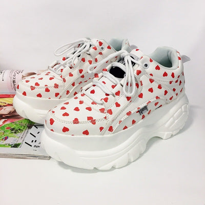 Tenis de Plataforma Gruesa para Mujer - Estilo Harajuku Europeo y Americano - Image 4