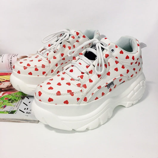 Tenis de Plataforma Gruesa para Mujer - Estilo Harajuku Europeo y Americano - Image 4