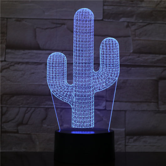 Lámpara Nocturna LED Cactus - Image 3