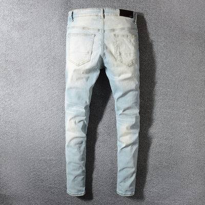Pantalones Rotos con Parches de Colores - Image 3