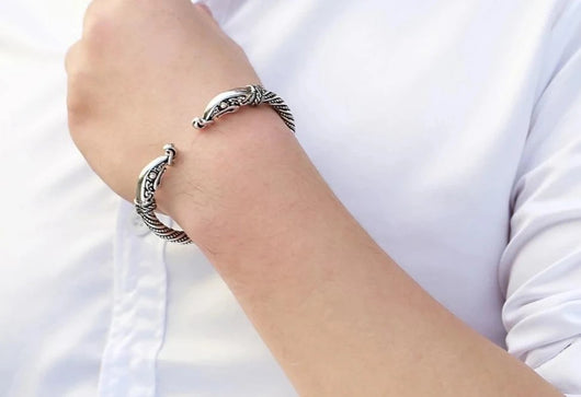 Pulsera Guerrero Vikingo Estilo Retro Vintage - Image 13