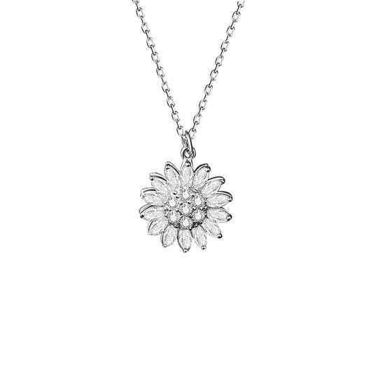 Collar Clavícula Girasol Oro Platinum Damira - Image 11