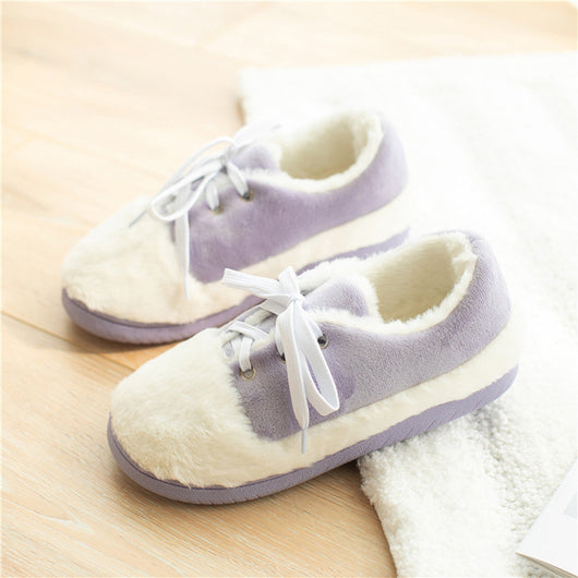 Pantuflas de Algodón para Dormitorio Mujer