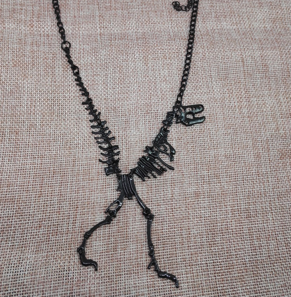 Collar Colgante Dinosaurio Esqueleto Aleación Estilo Personalidad Exagerado
