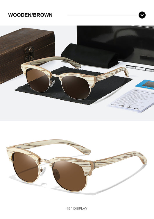 Gafas de Sol Polarizadas Semiarmazón UV400 para Hombre y Mujer - Image 15
