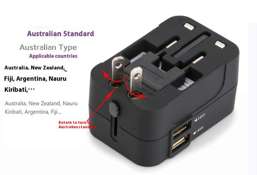 Adaptador Universal de Viaje Multifunción - Enchufe de Conversión Internacional - Image 10