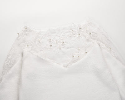 Blusa Tejida de Manga Larga con Tejido Jacquard para Mujer - Image 9