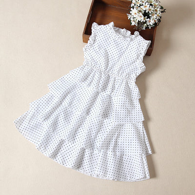 Vestido Infantil de Verano Estilo Extranjero con Manga Corta - Image 6