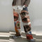 Pantalones Sueltos de Cintura Media con Estampado - Casual para Hombre