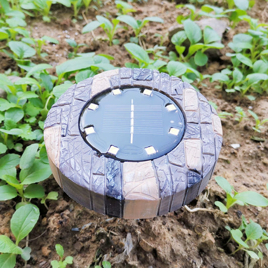 Luz Solar Subterránea de 8 LED