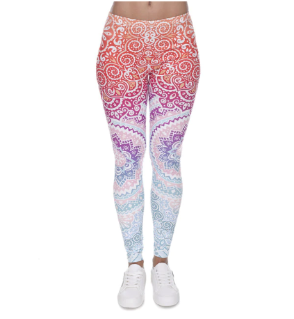 Leggins Yoga Estampados con Estiramiento Máximo para Mujer - Image 9