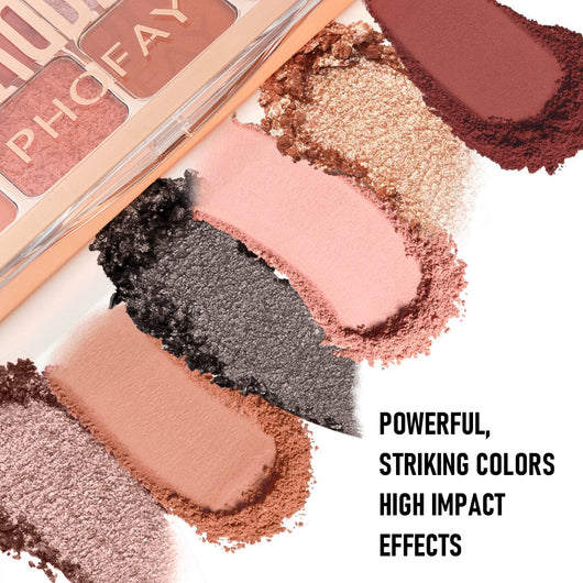 Paleta de Sombras PHOFAY 12 Colores Profesional - Image 4