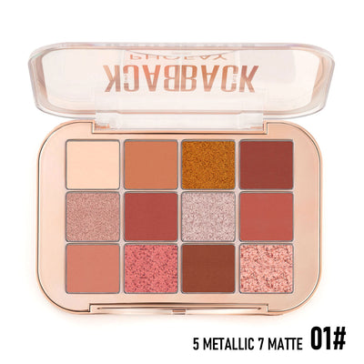 Paleta de Sombras PHOFAY 12 Colores Profesional - Image 9