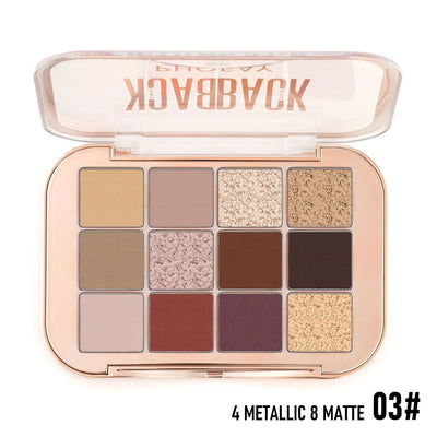 Paleta de Sombras PHOFAY 12 Colores Profesional - Image 11