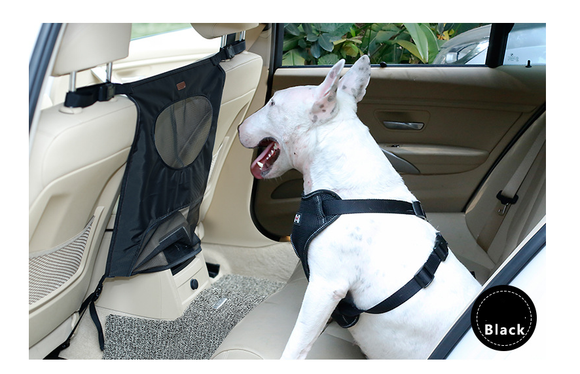 Barrera de Seguridad para Asiento Trasero del Auto - Protección Anti-distracciones para Mascotas