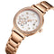 Reloj de Pulsera Floral Acero Inoxidable para Mujer