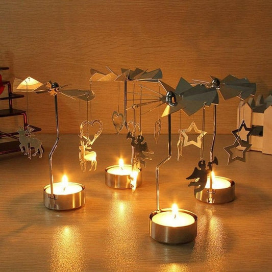 Soporte para Velas Estilo Molino