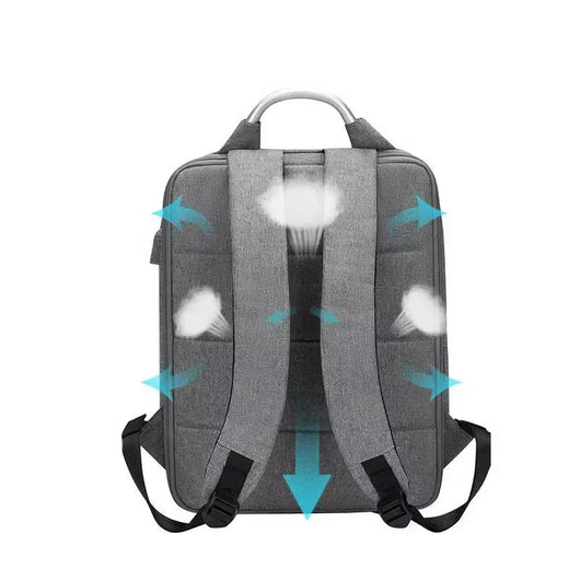 Mochila Ejecutiva Multifuncional 15" con Cargador USB y Asiento Integrado - Image 5