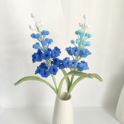 Ramo de Jacinto de Uva Tejido a Mano - Flores Artificiales Acabadas - Image 2