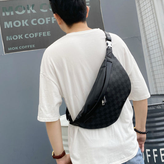 Bolso Bandolera Diagonal Asimétrico - Estilo Casual Urbano