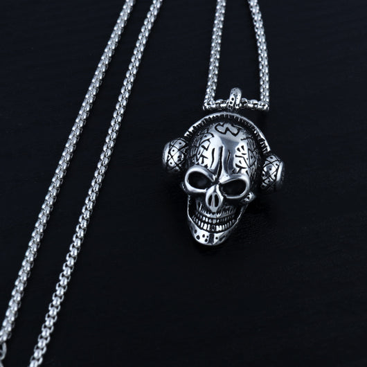 Dije Auricular Calavera con Estilo Personalizado - Image 4