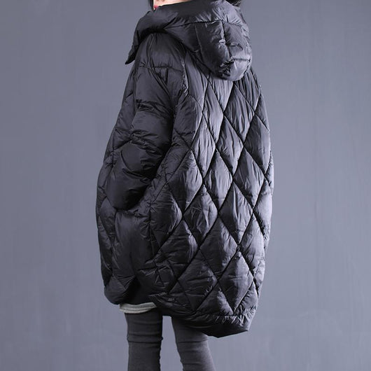 Chaqueta de Algodón con Capucha Largo Medio - Image 4