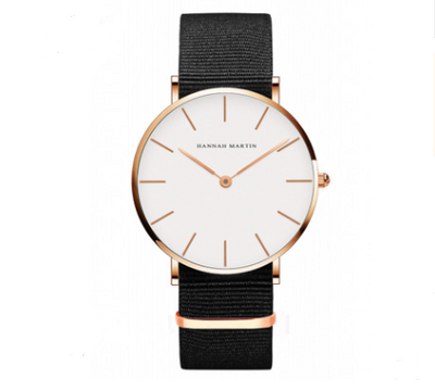 Reloj de Negocios Ultrafino Impermeable - Cuarzo Minimalista Unisex Negro - Image 10