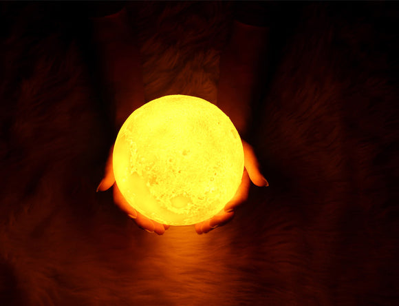 Humidificador de Aire con Luz Nocturna Luna