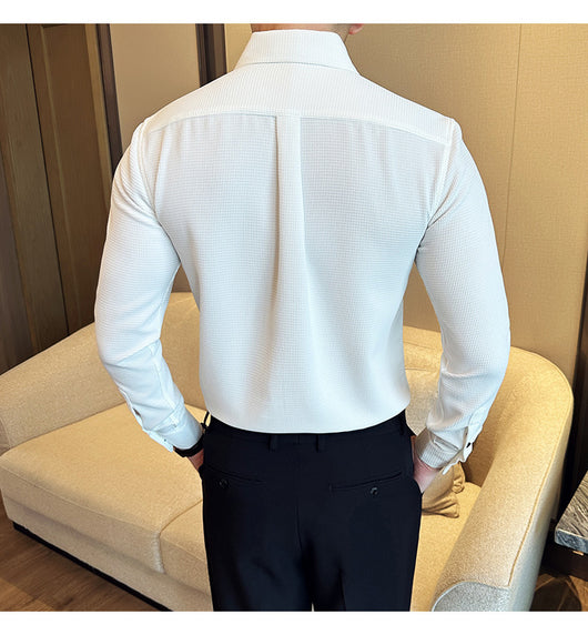 Camisa Térmica Textura Waffle Cuello V Manga Larga - Image 18