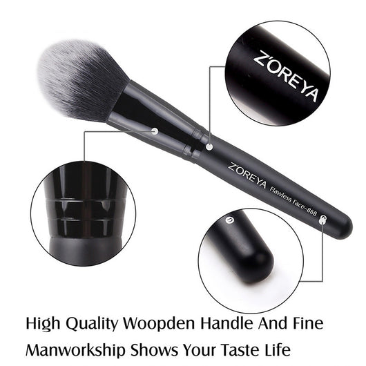 Set Profesional de 15 Brochas de Maquillaje ZOREYA - Image 7