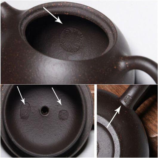 Tetera de Arcilla Púrpura Artesanal Maestra 90ml - Capacidad Mini Premium - Image 2