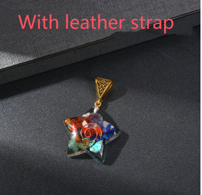 Colgante de Cristal Curativo Reiki con Piedra Natural para 7 Chakras - Image 62