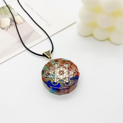 Colgante de Cristal Curativo Reiki con Piedra Natural para 7 Chakras - Image 18