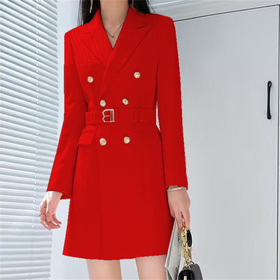 Blazer Reductor de Cintura Estilo Office Lady - Top Ajustado para Mujer - Image 8