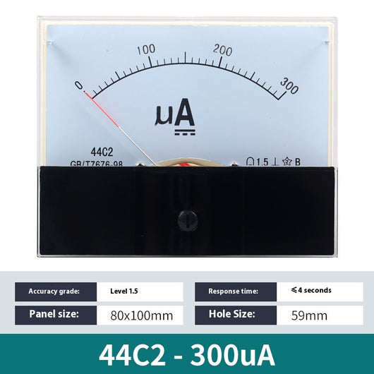 Amperímetro DC Analógico 44C2 - Medidor de Corriente de Precisión - Image 21