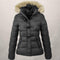 Chaqueta Corta Acolchada con Capucha