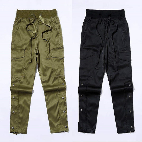 Pantalones Cargo con Cierre de Velcro para Hombre