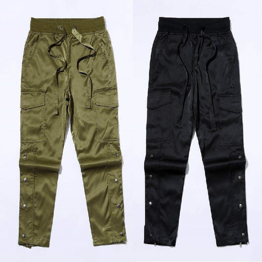 Pantalones Cargo con Cierre de Velcro para Hombre - Image 2