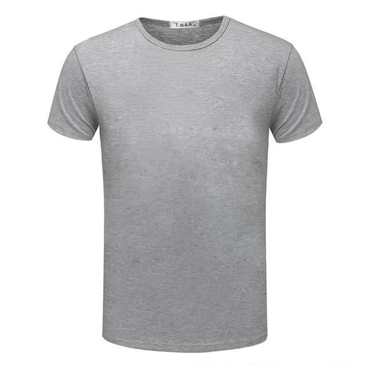 Camiseta Slim Fit Cuello Redondo Manga Corta para Hombre - Image 7