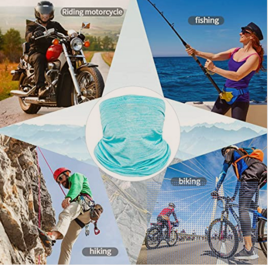 Protector Solar Ice Silk Anti UV - Tela Refrescante Antipolvo