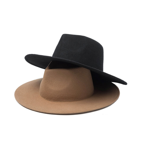 Sombrero de Ala Ancha en Lana - Estilo Clásico y Elegante