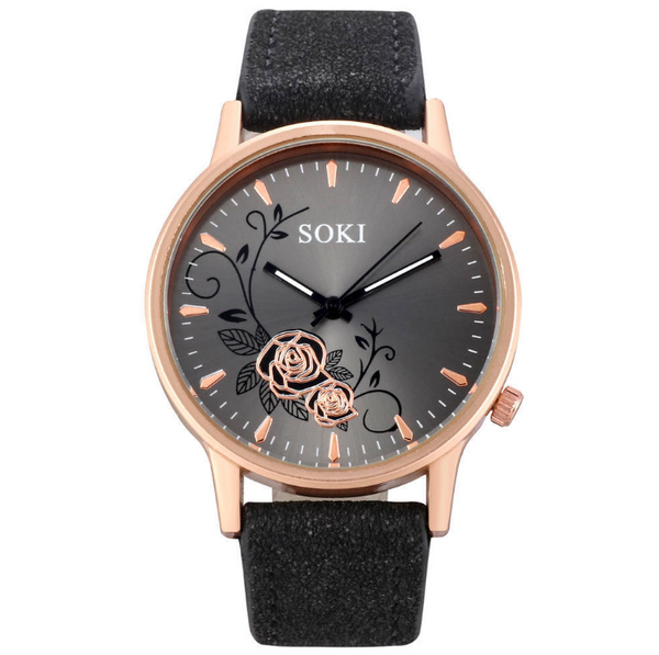 Reloj de Moda Coreana con Flores - Diseño Elegante y Minimalista para Estudiantes - Image 5