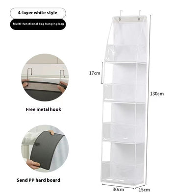 Organizador de Puerta Transparente Multifuncional con Bolsas Colgantes - Image 6