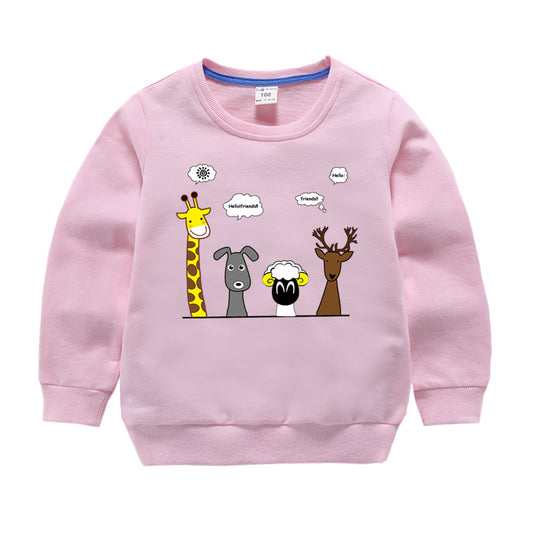 Sudadera de Algodón Manga Larga para Bebé - Primavera y Otoño