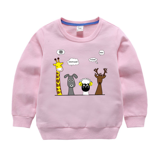 Sudadera de Algodón Manga Larga para Bebé - Primavera y Otoño