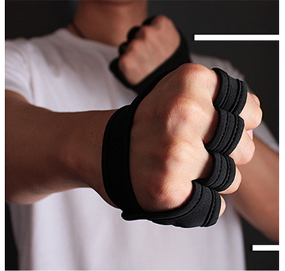 Guantes de Levantamiento con Dedos Abiertos - Protección Transpirable para Gym - Image 7