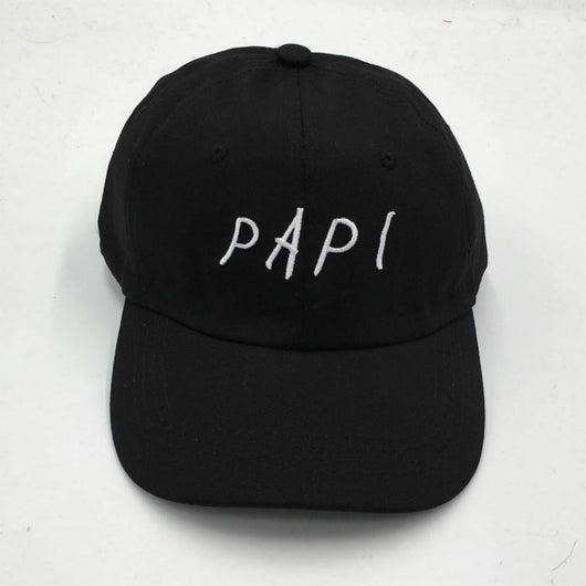 Gorra de Béisbol Papi con Bordado de Alfabeto Rosa, Blanco y Negro - Image 11