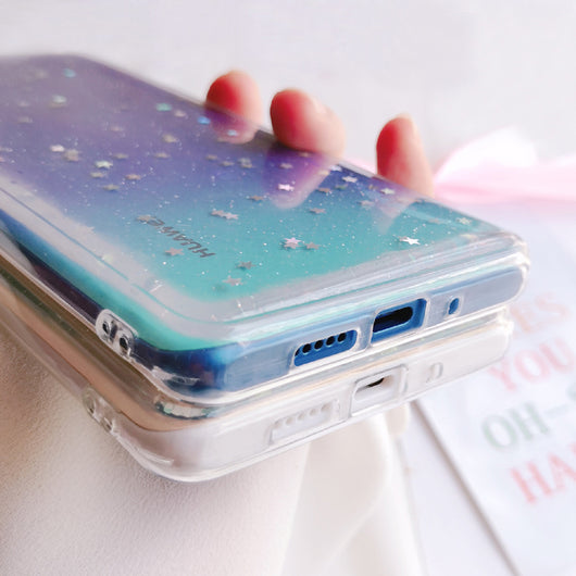 Funda para teléfono con diseño floral transparente - Image 2