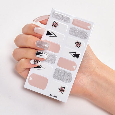 Esmaltes y Stickers de Diseño para Uñas - Colores Sólidos y Arte Creativo - Image 44