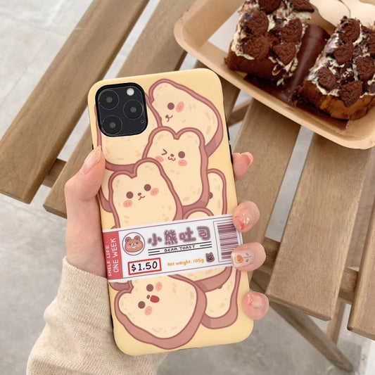 Funda de Celular Oso Cartoon - Protección con Estilo